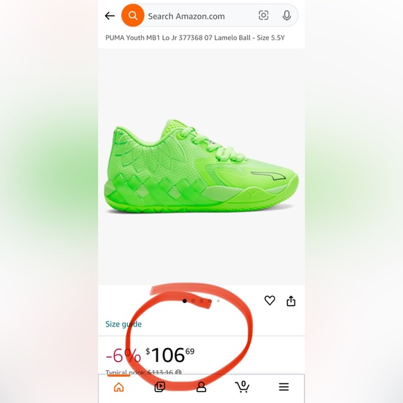 Melo MB1 Lo Green Gecko Sz 5.5 - Picture 6 of 6